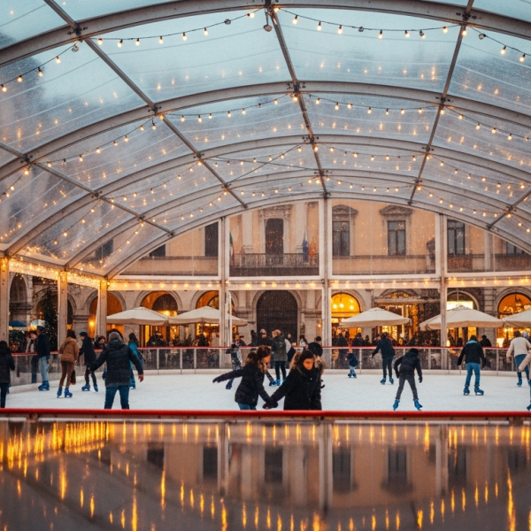 Piste di Ghiaccio e Maltempo: Come le Tendostrutture Salvano i Tuoi Incassi nelle Piazze Italiane